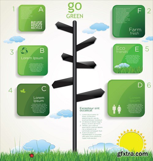 Collection of infographics vol.52, 25xEPS Collection of infographics vol.52, 25xEPS