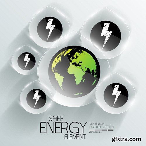 Collection of infographics vol.52, 25xEPS Collection of infographics vol.52, 25xEPS