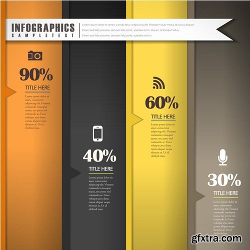 Infographics Elements #20 - 25 EPS