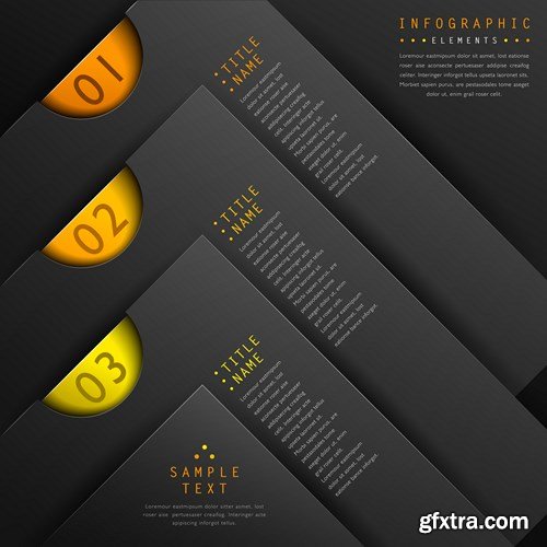 Infographics Elements #20 - 25 EPS