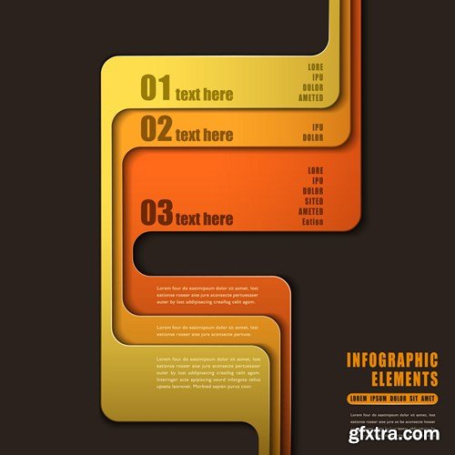 Infographics Elements #20 - 25 EPS