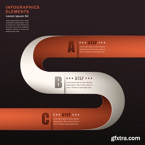 Infographics Elements #20 - 25 EPS