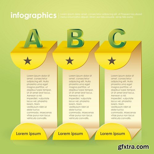 Infographics Elements #20 - 25 EPS