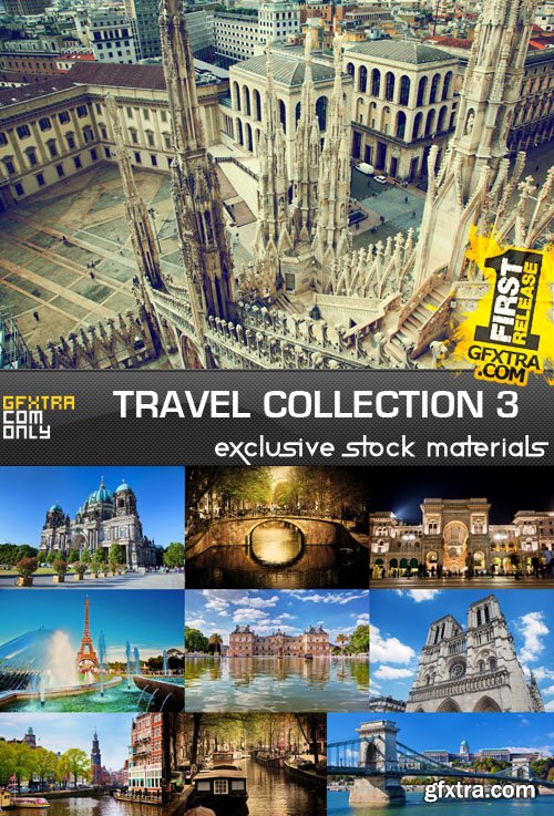 Travel Collection 3, 25 UHQ JPEG