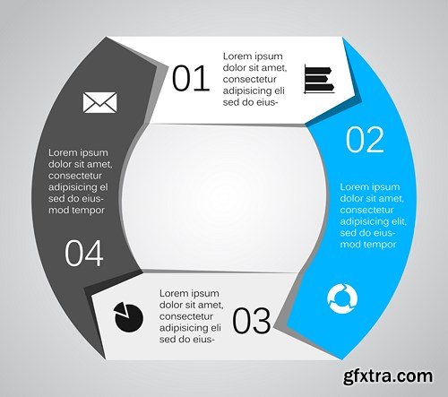 Infographics Elements #21 - 25 EPS