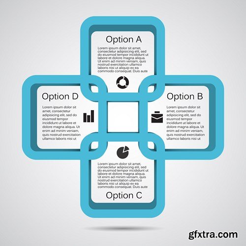 Infographics Elements #21 - 25 EPS