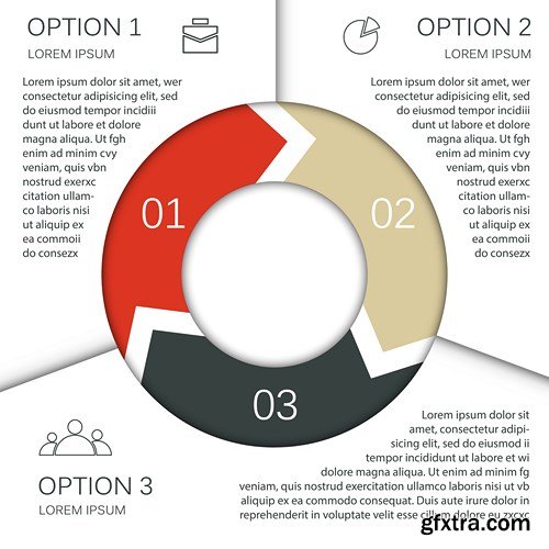 Infographics Elements #21 - 25 EPS