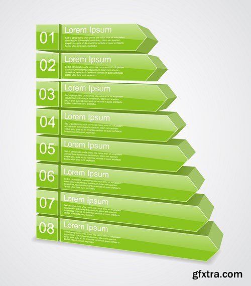 Infographics Elements #21 - 25 EPS