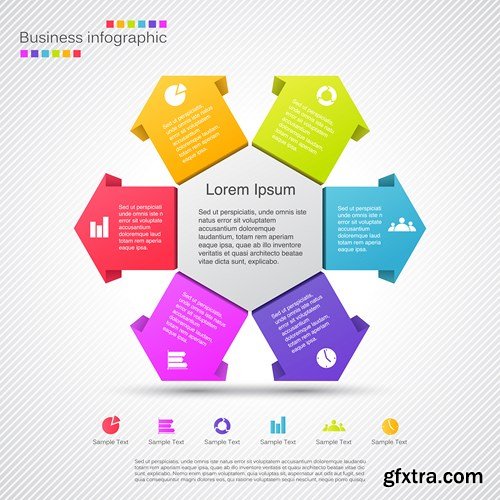 Infographics Elements #21 - 25 EPS