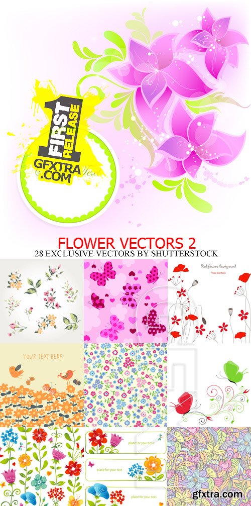 Amazing SS - Flower vector 2, 28xEPS Amazing SS - Flower vector 2, 28xEPS