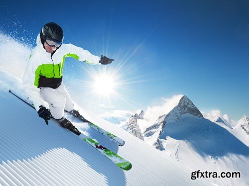 Mountain Skiing 2, 25xUHQ JPEG