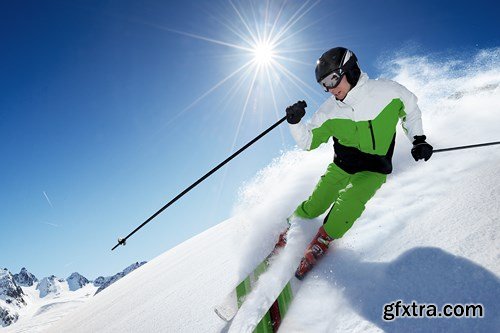 Mountain Skiing 2, 25xUHQ JPEG