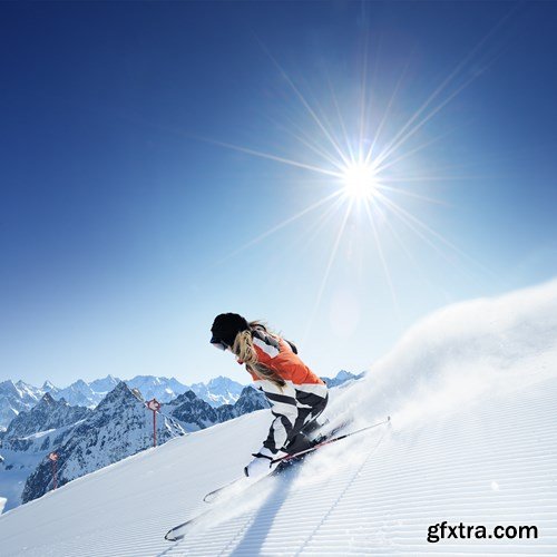 Mountain Skiing 2, 25xUHQ JPEG