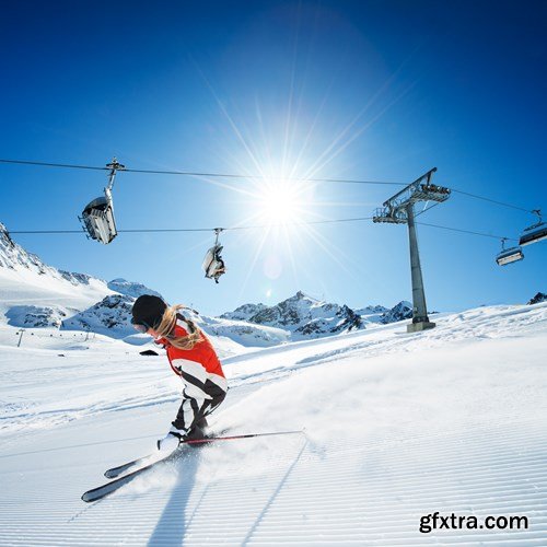 Mountain Skiing 2, 25xUHQ JPEG