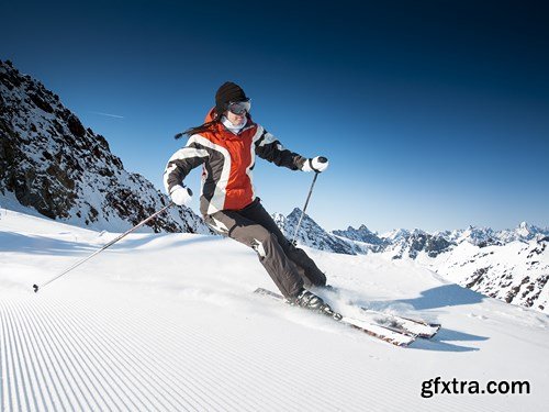 Mountain Skiing 2, 25xUHQ JPEG