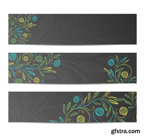 Banners Collection #2 - 25 Vector