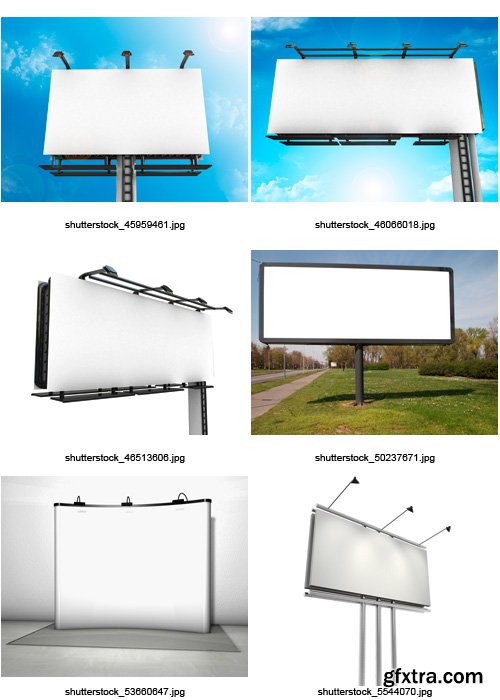 Outdoor AD Billboards & Stands 50xJPG