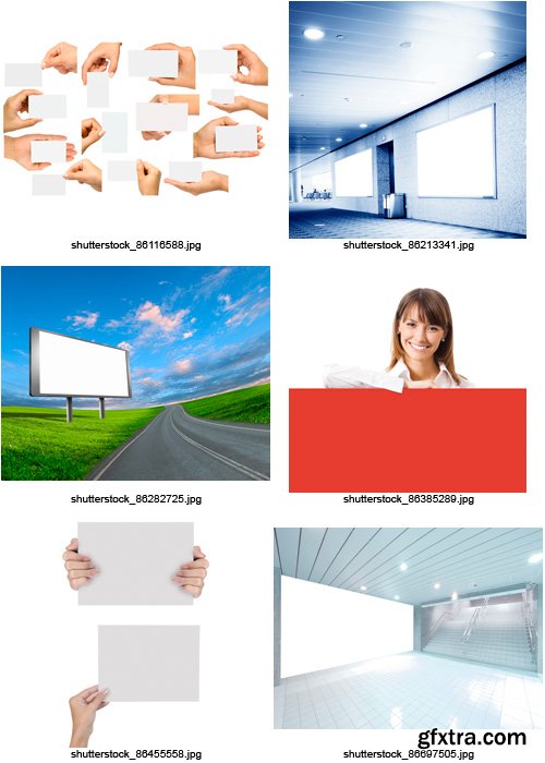 Outdoor AD Billboards & Stands 50xJPG