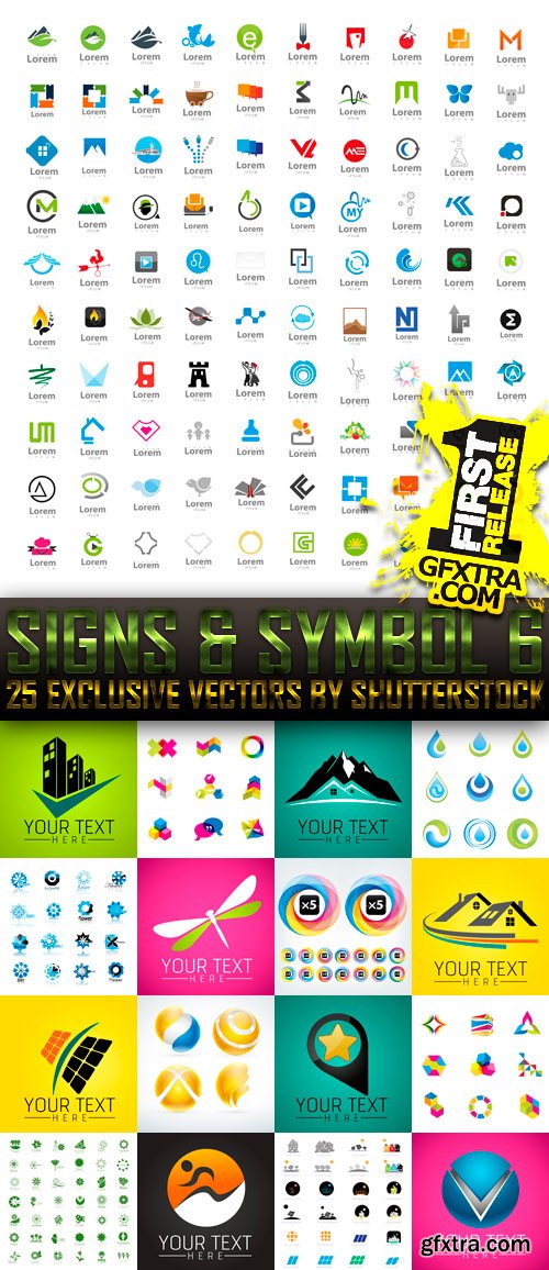 Amazing SS - Signs &amp; Symbol 6, 25xEPS