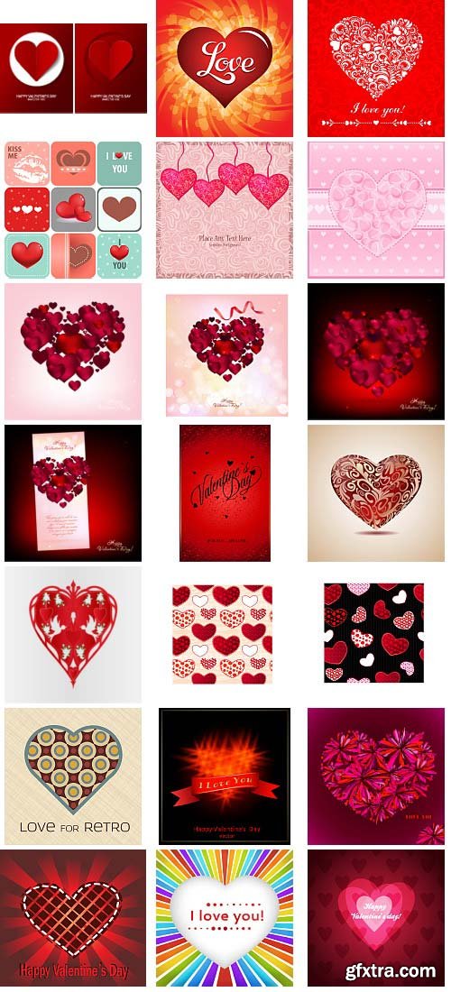 Happy Valentine's Day! 500xEPS Mass Content!