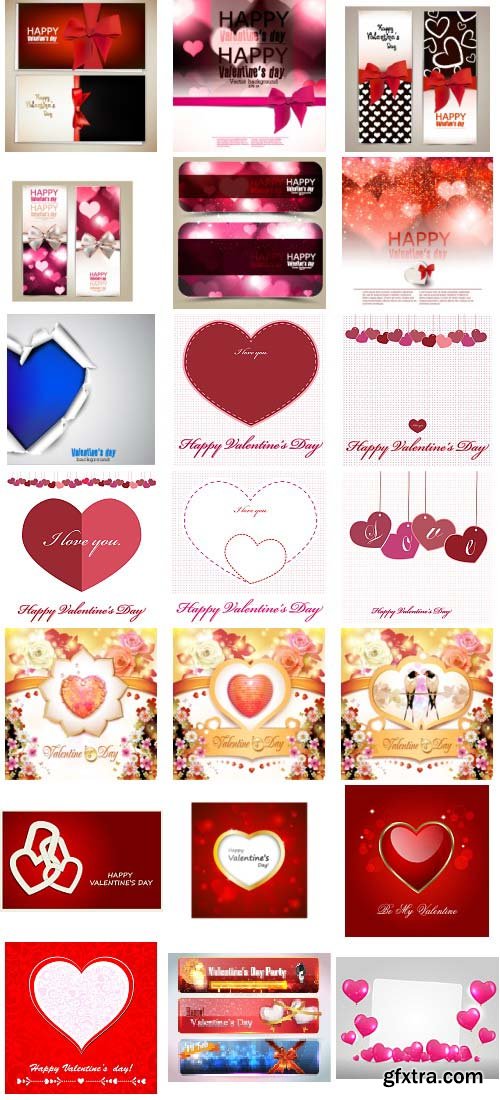 Happy Valentine's Day! 500xEPS Mass Content!