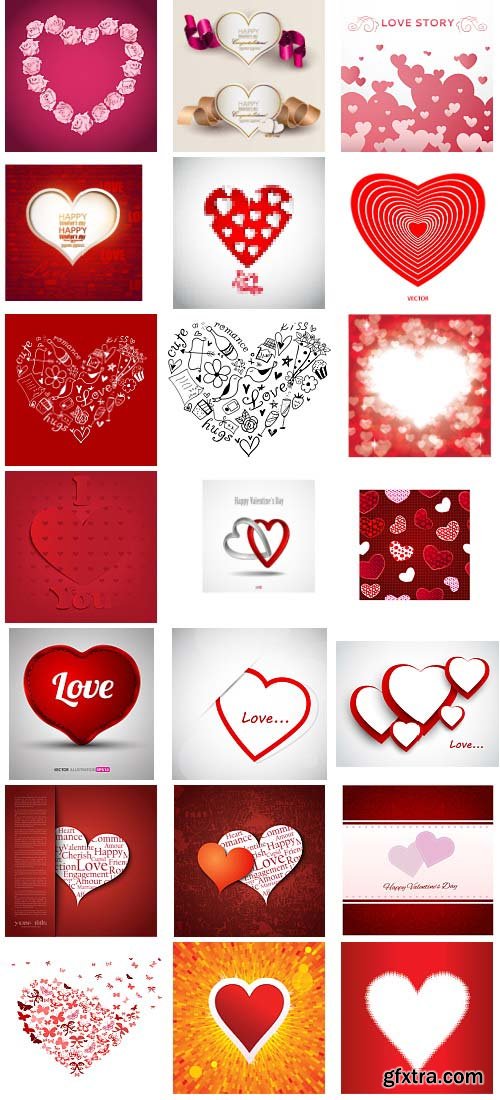 Happy Valentine's Day! 500xEPS Mass Content!