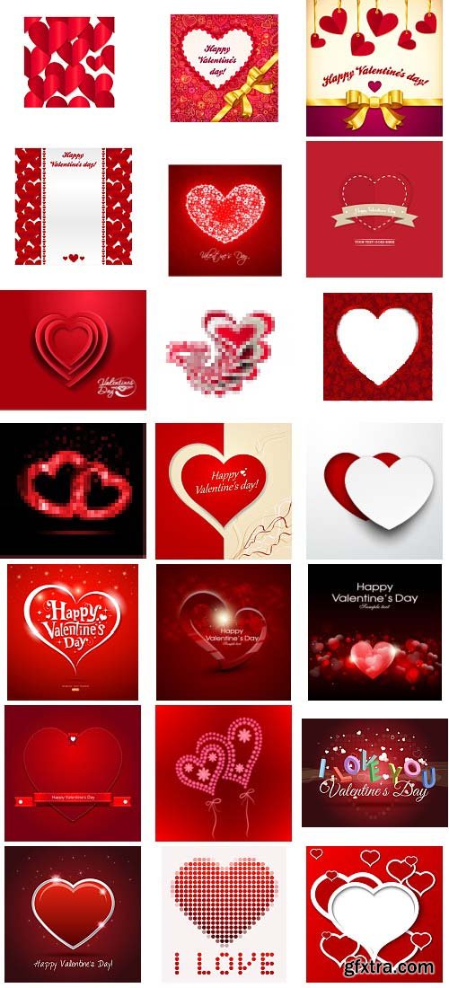 Happy Valentine's Day! 500xEPS Mass Content!