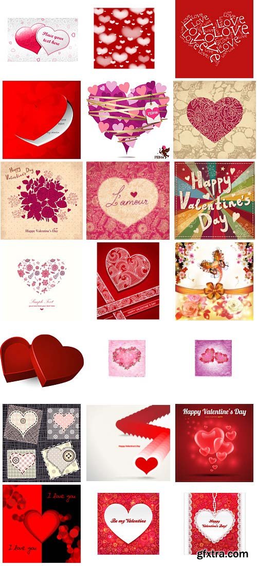 Happy Valentine's Day! 500xEPS Mass Content!