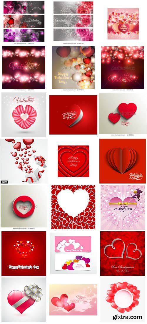 Happy Valentine's Day! 500xEPS Mass Content!