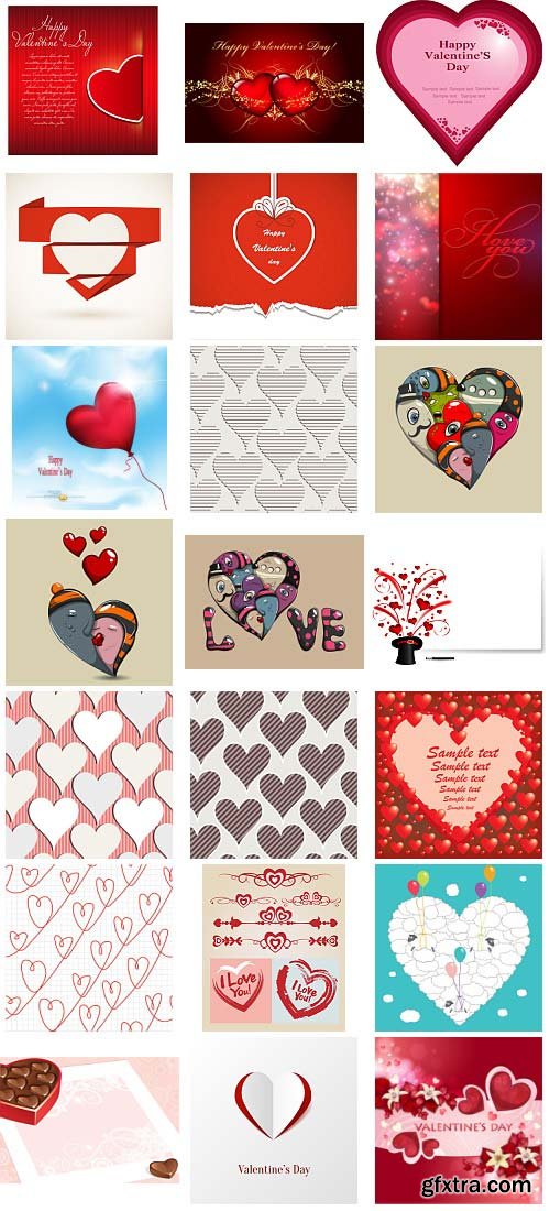 Happy Valentine's Day! 500xEPS Mass Content!