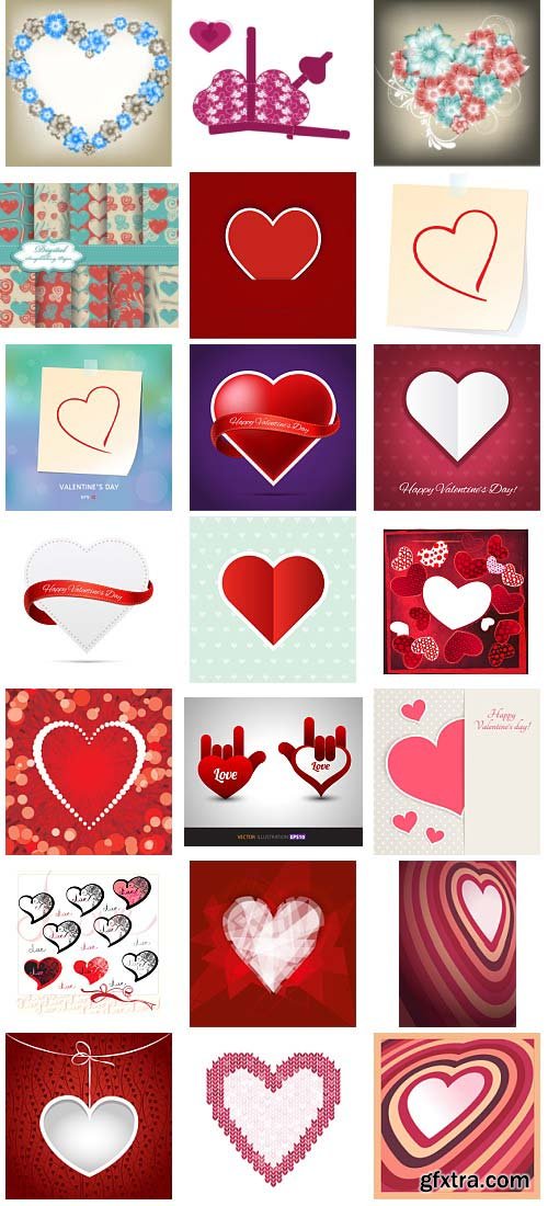 Happy Valentine's Day! 500xEPS Mass Content!