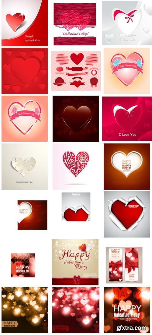 Happy Valentine's Day! 500xEPS Mass Content!