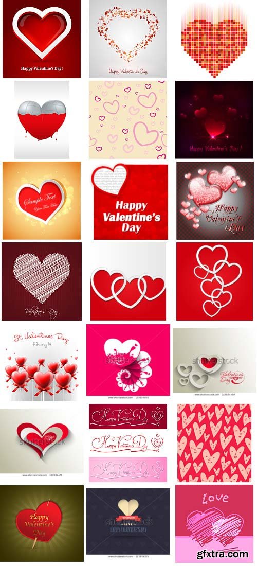 Happy Valentine's Day! 500xEPS Mass Content!