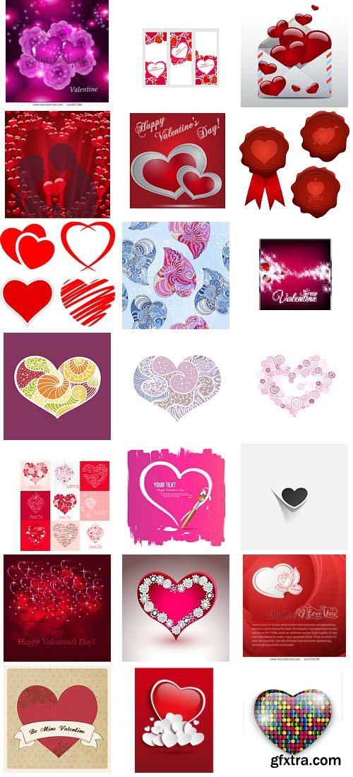 Happy Valentine's Day! 500xEPS Mass Content!