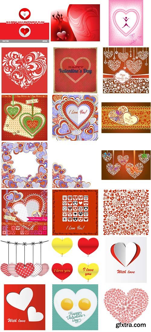 Happy Valentine's Day! 500xEPS Mass Content!