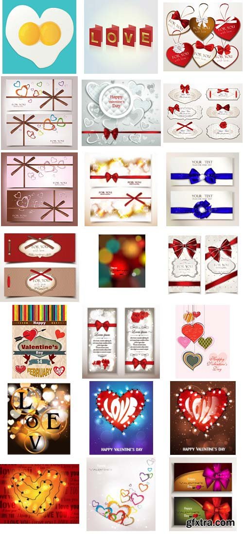 Happy Valentine's Day! 500xEPS Mass Content!