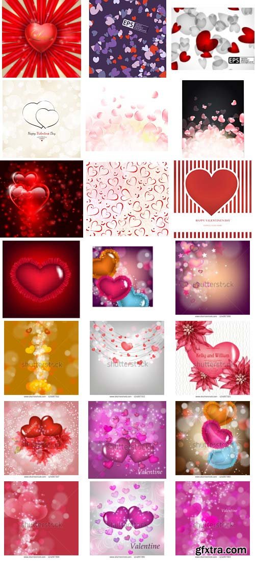 Happy Valentine's Day! 500xEPS Mass Content!