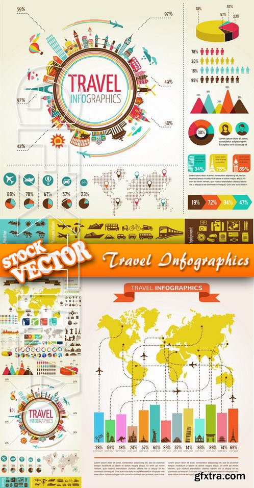 Stock Vector - Travel Infographics