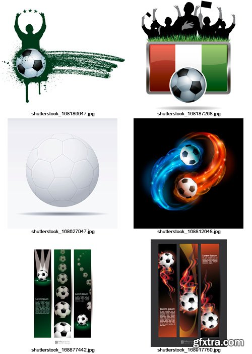 Amazing SS - Soccer &amp; Football 4, 25xEPS