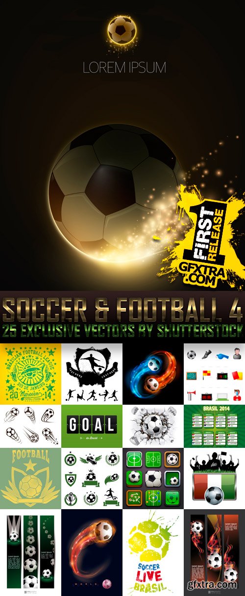 Amazing SS - Soccer &amp; Football 4, 25xEPS