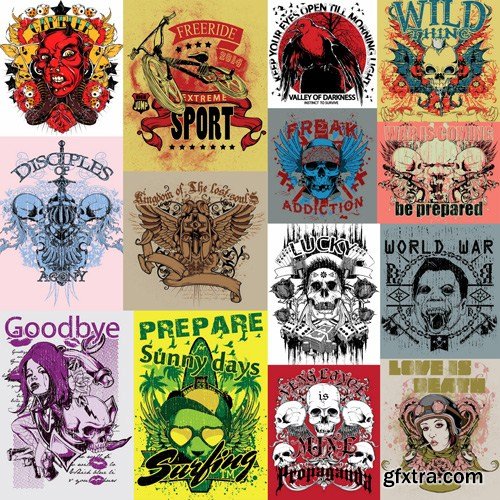 T-Shirt Design #14, 25xEPS