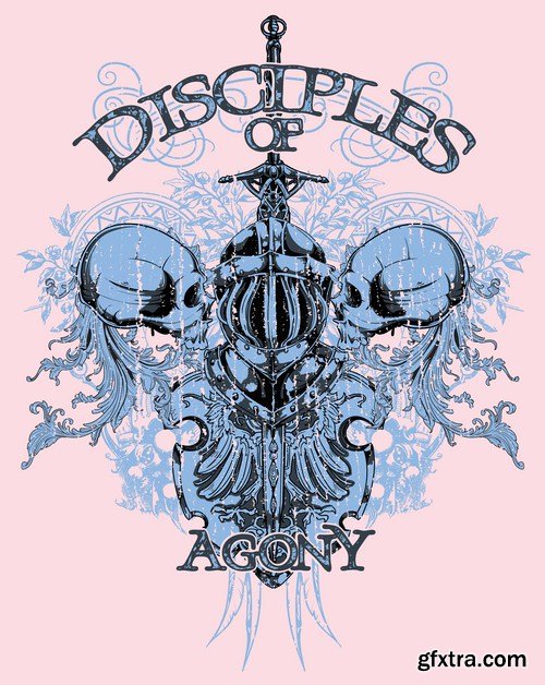 T-Shirt Design #14, 25xEPS