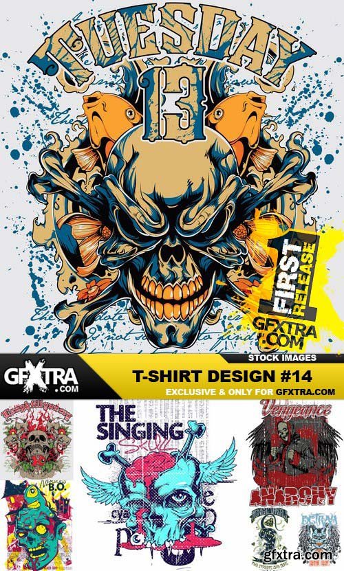 T-Shirt Design #14, 25xEPS