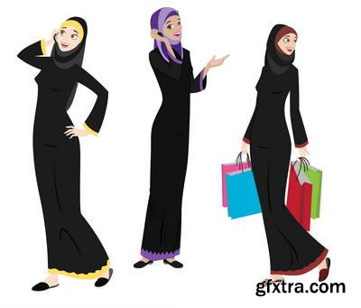 Real Hijab 52xJPG, 7xEPS