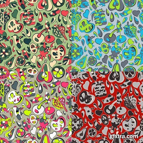 Stock Vector - Colorful Seamless Pattern