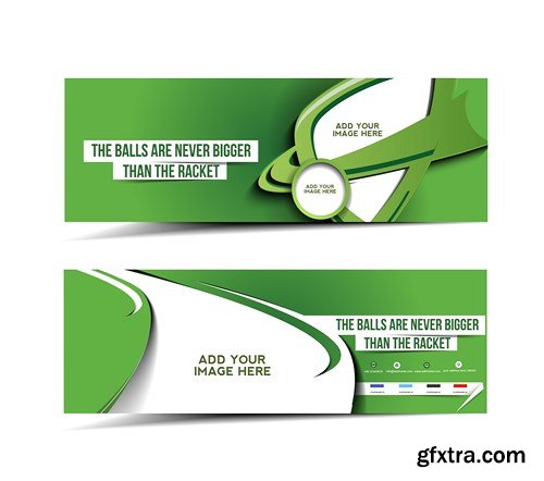 Collection of vector banners vol.13, 25xEPS