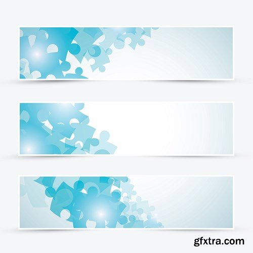 Collection of vector banners vol.13, 25xEPS