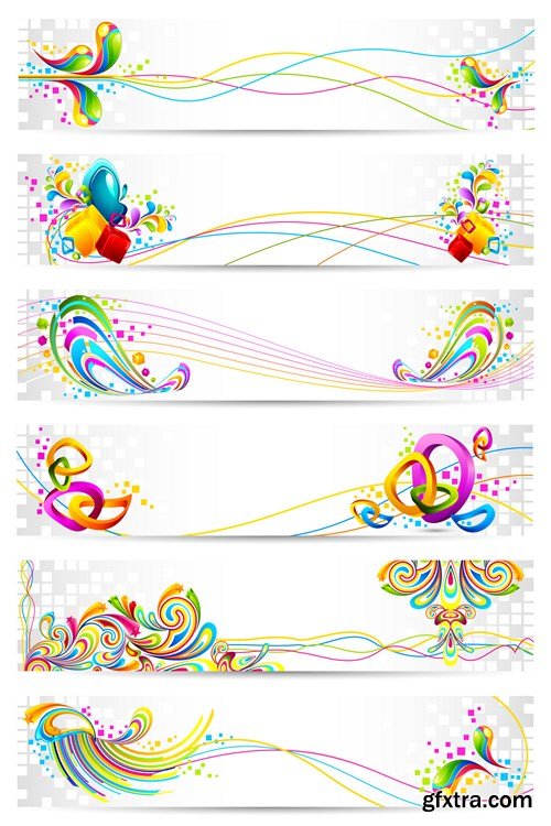 Collection of vector banners vol.13, 25xEPS