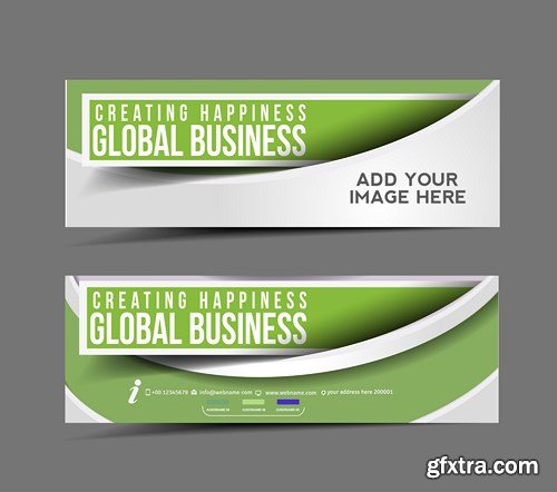 Collection of vector banners vol.13, 25xEPS