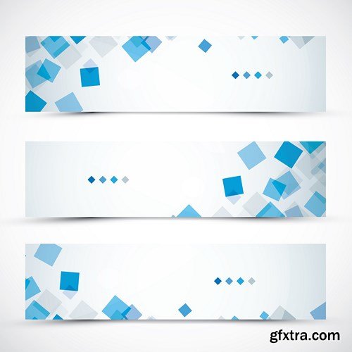 Collection of vector banners vol.13, 25xEPS